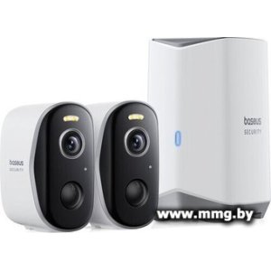 Купить IP-камера Baseus Security N1 Plus 2-Cam Kit (S0TY002131) в Минске, доставка по Беларуси