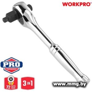 Купить Вороток с трещоткой Workpro WP271014 в Минске, доставка по Беларуси
