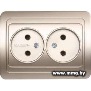 Купить Розетка SmartBuy Марс SBE-02c-10-S2-N-c в Минске, доставка по Беларуси