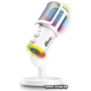 Микрофон Ritmix RDM-178 USB Gaming (белый)