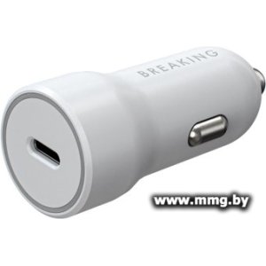 Купить Автозарядка Breaking A02 23179 (белый) в Минске, доставка по Беларуси