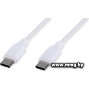Кабель Cablexpert CC-USB2-CMCM-60-1.8M-W USB Type-C - USB Type-C (1.8 м, белый)