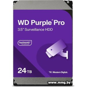 Купить 24000Gb WD Purple Pro WD241PURP в Минске, доставка по Беларуси