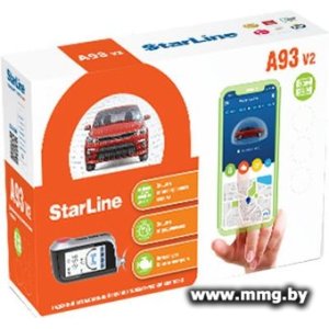 Автосигнализация StarLine A93 V2 2CAN+2LIN
