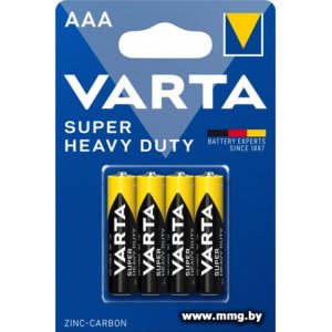 Купить Батарейка Varta Super Heavy Duty AAA (4 шт) в Минске, доставка по Беларуси