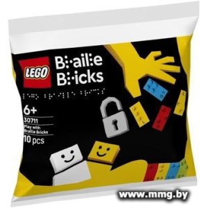 Купить LEGO Braille Bricks 30711 Игра с кубиками Брайля в Минске, доставка по Беларуси