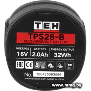 Купить Аккумулятор TEH TPS28-B (16В/2 Ah) в Минске, доставка по Беларуси
