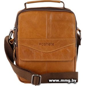 Сумка Poshete 196-9067-46-DCM (dark camel)