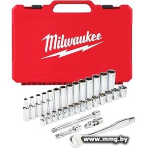 Купить Набор трещотка с головками Milwaukee 4932464945 (32 предмета) в Минске, доставка по Беларуси