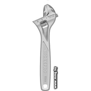 Купить Ключ разводной Workpro WP272008 в Минске, доставка по Беларуси