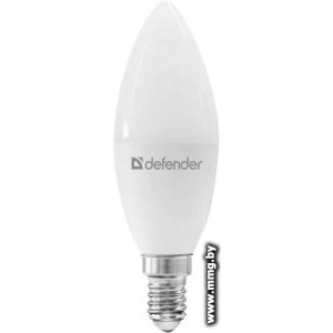 Купить Лампа светодиодная Defender C37-12W-830-E14 (95125) в Минске, доставка по Беларуси