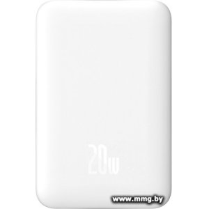 Baseus PPCXM06A Magnetic Mini Air Wireless 20W 6000mAh (белый, китайская версия)