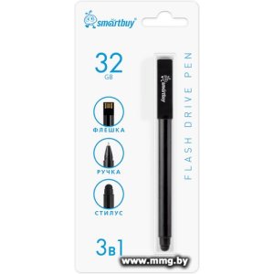 Купить 32GB SmartBuy SB032GB2KRTL (чёрный) в Минске, доставка по Беларуси