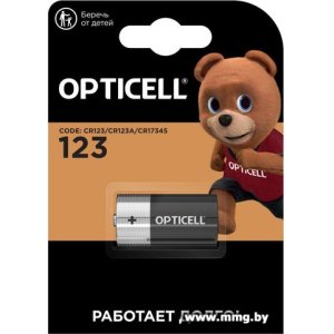 Купить Батарейка Opticell Specialty CR123A (1 шт) 6060014 в Минске, доставка по Беларуси
