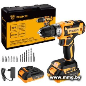 Купить Deko Banger 20V ONE+ 083-1109 (с 2-мя АКБ, кейс) в Минске, доставка по Беларуси