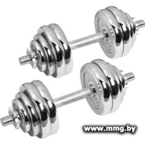 Набор гантелей с соединительным грифом Alpin DB-30кг