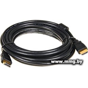 Кабель 5bites APC-014-125 HDMI - HDMI (12.5 м, черный)