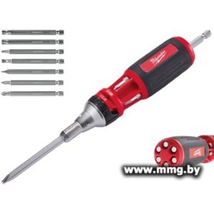 Купить Набор отвертка с битами Milwaukee 4932471598 (9 предметов) в Минске, доставка по Беларуси
