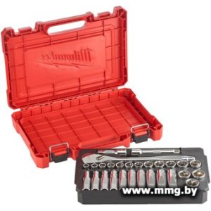 Купить Набор трещотка с головками Milwaukee 4932471864 (28 предметов) в Минске, доставка по Беларуси