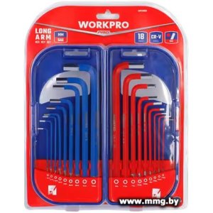 Купить Набор ключей Workpro WP222038 (18 предметов) в Минске, доставка по Беларуси