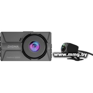 Купить Видеорегистратор Digma FreeDrive 300DW FD300DW (черный) в Минске, доставка по Беларуси