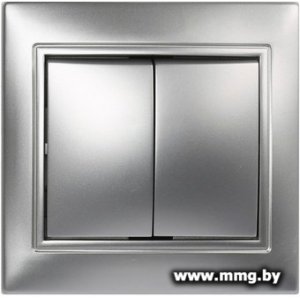 Купить Выключатель SmartBuy Венера SBE-01s-10-SW2-0-c в Минске, доставка по Беларуси