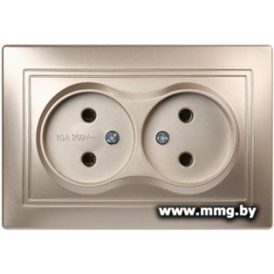 Купить Розетка SmartBuy Венера SBE-01c-10-S2-N-c в Минске, доставка по Беларуси