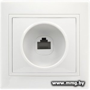 Купить Розетка SmartBuy Венера SBE-01w-S1-RJ в Минске, доставка по Беларуси