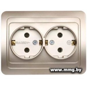 Купить Розетка SmartBuy Марс SBE-02c-16-S2-Z-c в Минске, доставка по Беларуси