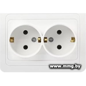 Купить Розетка SmartBuy Марс SBE-02w-16-S2-Z-c в Минске, доставка по Беларуси
