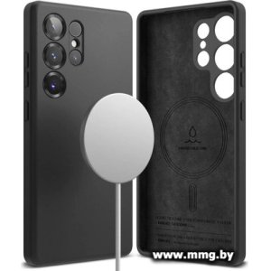 Купить Чехол RINGKE SILICONE MAGNETIC для Galaxy S25 Ultra BLACK в Минске, доставка по Беларуси