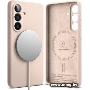 Купить Чехол Ringke Silicone Magnetic для Galaxy S26 (Pink Sand) в Минске, доставка по Беларуси