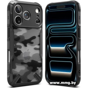 Чехол Ringke Fusion X для iPhone 17 Pro Max Camo Black