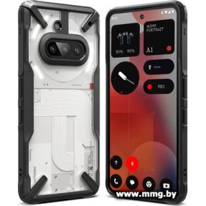 Купить Чехол Ringke Fusion X для Nothing Phone (3A) Black в Минске, доставка по Беларуси