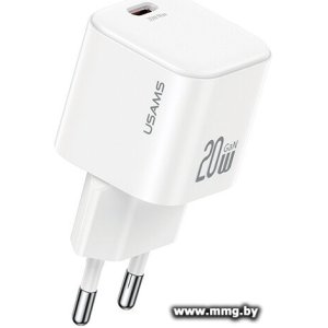 Купить Зарядное устройство Usams CC260 20W GaN (белый) (CC260TC02) в Минске, доставка по Беларуси