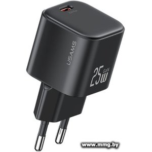 Купить Зарядное устройство Usams CC289 25W GaN (черный) (CC289TC01) в Минске, доставка по Беларуси