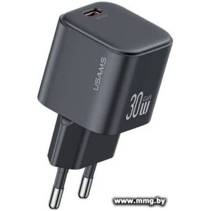 Купить Зарядное устройство Usams CC262 30W GaN (черный) (CC262TC01) в Минске, доставка по Беларуси