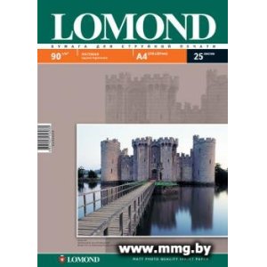 Фотобумага Lomond Матовая А4 90 г/кв.м. 25 листов (0102029)