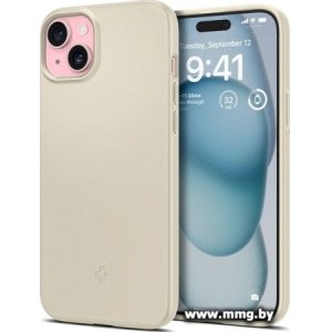 Купить Чехол Spigen Thin Fit для iPhone 15 ACS06782 (бежевый) в Минске, доставка по Беларуси