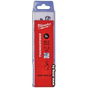 Купить Набор сверл Milwaukee 4932352402 (5 шт) в Минске, доставка по Беларуси