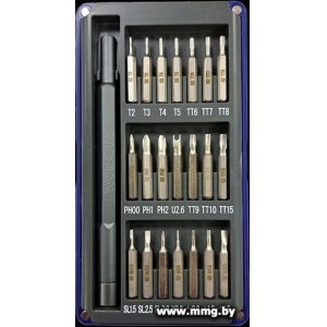 Купить Набор отвертка с битами Workpro WP200511 (21пр) в Минске, доставка по Беларуси