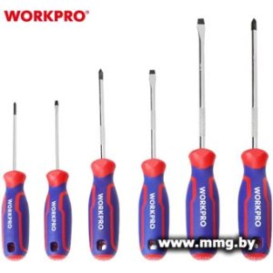 Купить Набор отверток Workpro WP200504 (6 предметов) в Минске, доставка по Беларуси
