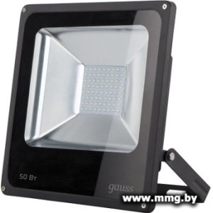 Прожектор Gauss LED 50W IP65 6500K 613100350 (черный)