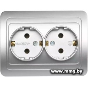 Купить Розетка SmartBuy Марс SBE-02s-16-S2-Z-c в Минске, доставка по Беларуси