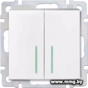 Купить Выключатель SmartBuy Нептун SBE-05w-10-SW2-1 в Минске, доставка по Беларуси