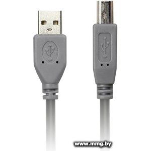 Кабель SmartBuy K-570-80 USB Type-A - USB Type-B (5 м, серый)