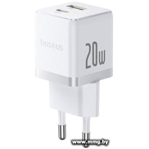 Купить Зарядное устройство Baseus Palm Fast Charger 20W P10111608213-00 (белый) в Минске, доставка по Беларуси