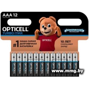 Батарейка Opticell Turbo Max AAA (12 шт) LR03/MN2400 (6053010)