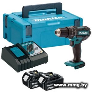 Купить Makita DHP482RFJ (с 2-мя АКБ, кейс) в Минске, доставка по Беларуси
