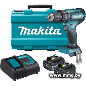 Купить Makita DHP485SFE (с 2-мя АКБ, кейс) в Минске, доставка по Беларуси